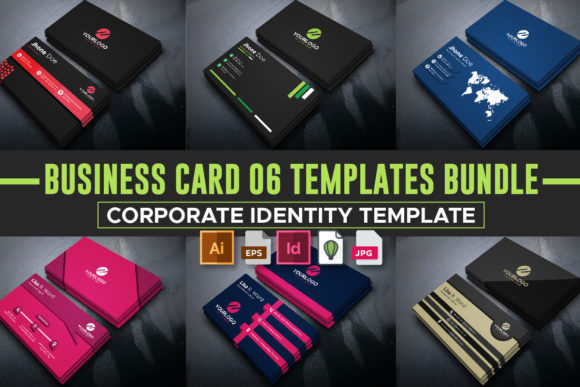 Business Card 6 Template Bundle