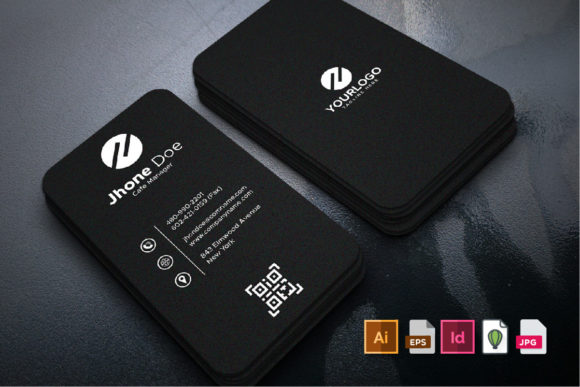 Business Card Portrait Vol 04