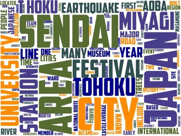 Sendai Wordart Book Cover: A Creative Tool for Personal and Professional Expression
