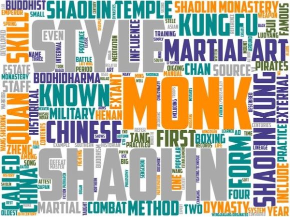 Shaolin Kung Fu Typography: A Unique Fusion of Strength and Art