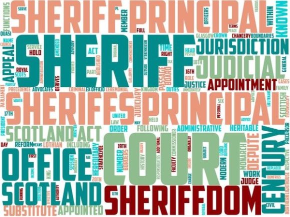 Sheriff Principal Typography: Creative Power